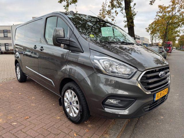 Ford Transit Custom 300 2.0 TDCI 130pk L2 H1 Limited Automaa, Auto's, Bestelauto's, Bedrijf, Te koop, ABS, Achteruitrijcamera