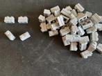 Lego partij 80 st steen metselmotief 98283 1x2 li grijs NIEU, Nieuw, Ophalen of Verzenden, Lego, Losse stenen