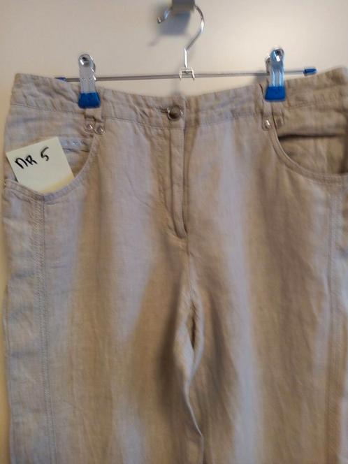 Beige linnen zomer broek maat 36 zie de Fotos, Kleding | Dames, Broeken en Pantalons, Zo goed als nieuw, Maat 36 (S), Beige, Ophalen of Verzenden