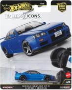 Hot Wheels Premium Nissan Skyline GT-R V-Spec II (BNR34), Kinderen en Baby's, Speelgoed | Speelgoedvoertuigen, Ophalen of Verzenden
