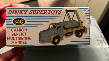 DINKY TOYS CAMION BERLIET MULTIBENNE 34C beschikbaar voor biedingen