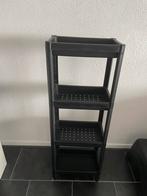 VESKEN Open kast, zwart, 37x23x101 cm, Huis en Inrichting, Ophalen of Verzenden, Zo goed als nieuw, 25 tot 50 cm, (Half)hoge kast