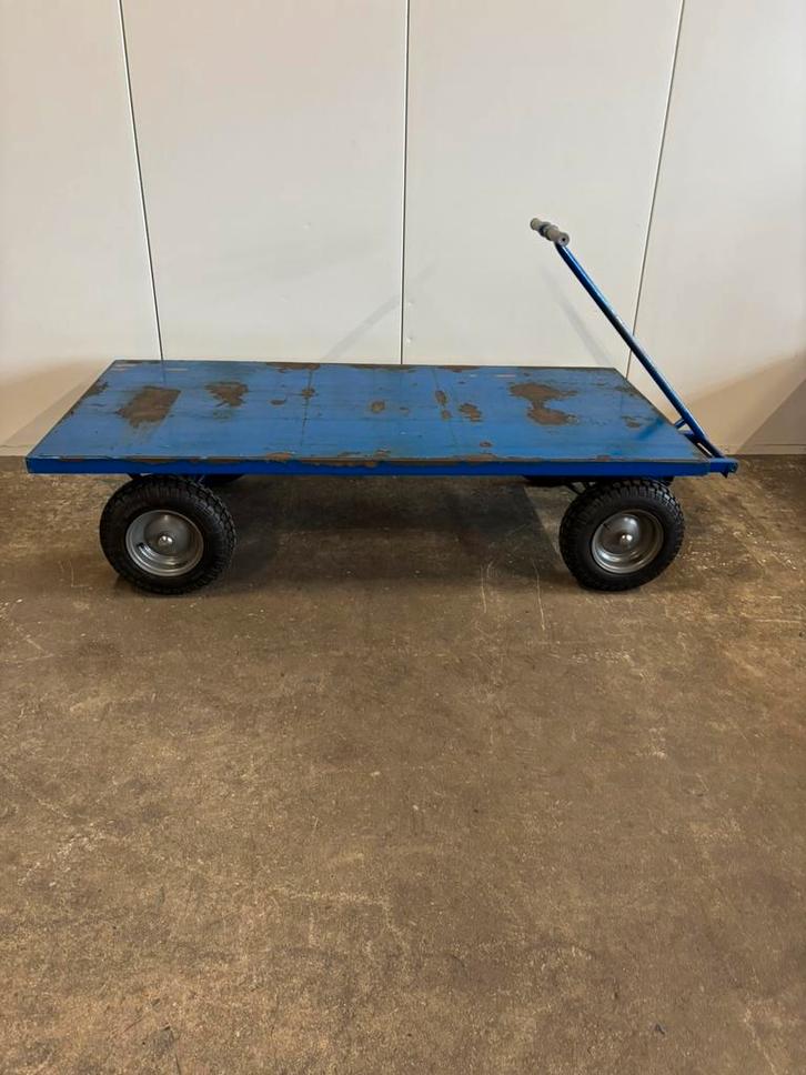 Handtrekwagen / transportwagen / transportkar /platformwagen, Doe-het-zelf en Verbouw, Transportwagens, Gebruikt, Transportkar