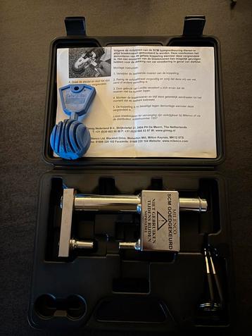 Milenco SCM disselslot met trekhaakbal en opbergkoffer beschikbaar voor biedingen