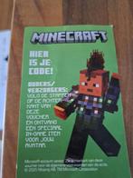 Minecraft code, 3 spelers of meer, Ophalen of Verzenden, Nieuw, Vanaf 7 jaar