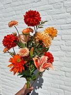 Bruidsboeket van zijden bloemen (te huur), Huis en Inrichting, Woonaccessoires | Kunstplanten en Kunstbloemen, Ophalen