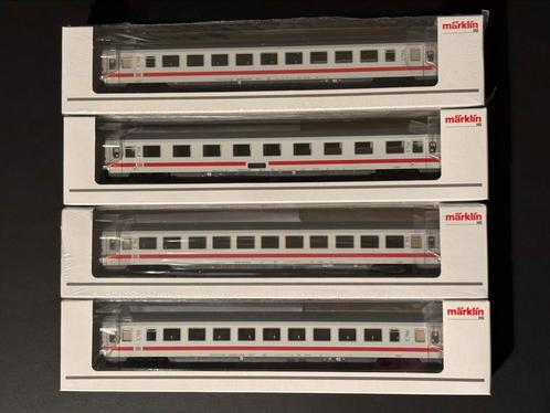 Märklin DB IC-rijtuigen 43680/43751/43765/43766, Hobby en Vrije tijd, Modeltreinen | H0, Nieuw, Wagon, Wisselstroom, Märklin, Ophalen of Verzenden