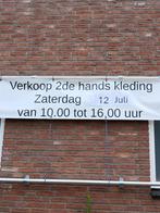 2e hands kleding verkoop, nijmegen zaterdag 12 juli, Ophalen, Gedragen