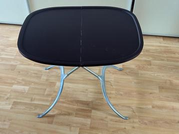 Kartell opklapbare bijzettafel zwart beschikbaar voor biedingen