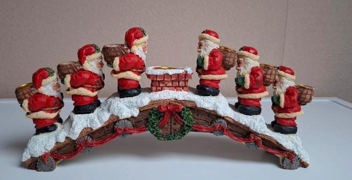 Kerstbeeld vintage windlicht., Diversen, Kerst, Ophalen of Verzenden