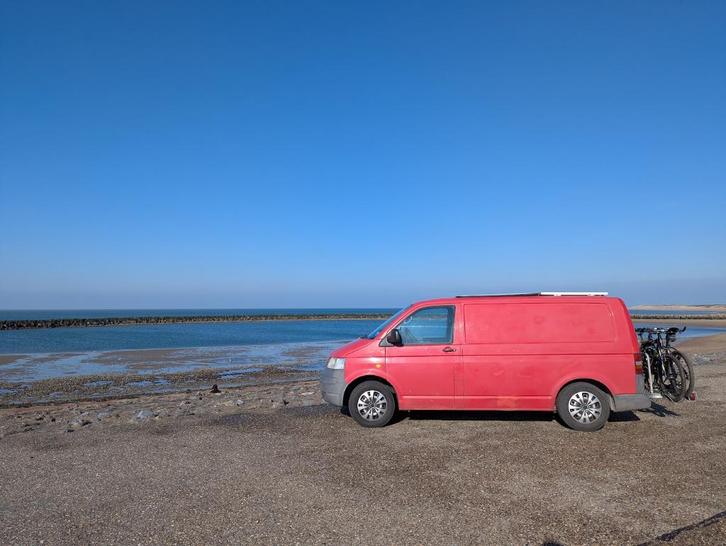 Opknapper Volkswagen T5 L1H1 camper 2.5TDI, Caravans en Kamperen, Campers, Particulier, tot en met 2, Buscamper of Camperbus, Volkswagen