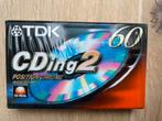 TDK CDing cassettebandje 60 minuten, Overige genres, 1 bandje, Ophalen of Verzenden, Nieuw in verpakking