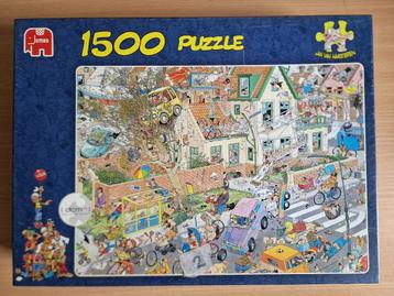 Van Haasteren puzzel De Storm. 1500 stukjes. beschikbaar voor biedingen