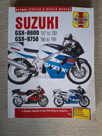 Haynes manual werkplaatshandboek GSXR 600 GSX-R 750 SRAD  beschikbaar voor biedingen