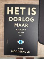 Het is oorlog maar niemand die het ziet, Ophalen of Verzenden, Zo goed als nieuw