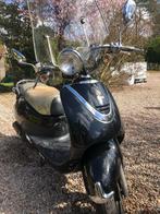 Mooie zwarte retro scooter te koop, Ophalen, Gebruikt, Maximaal 45 km/u, Allo