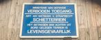 Defensie bord, Ophalen of Verzenden, Landmacht, Nederland, Overige typen