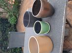 Te koop, Ophalen, Rond, Zo goed als nieuw, Terracotta