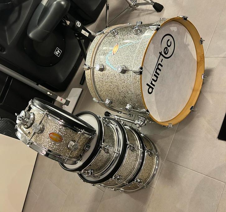 Drum-Tec Diabolo Shellset Padset, Muziek en Instrumenten, Drumstellen en Slagwerk, Gebruikt, Overige merken, Elektronisch, Ophalen of Verzenden