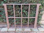 5 mooie identieke oude 8 vaks gietijzeren stalramen., Ophalen of Verzenden, Gebruikt, Minder dan 80 cm, Minder dan 80 cm