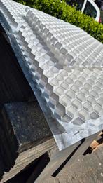 2 stuks volle lengte grindplaten + 2x 50cm x 50cm, Tuin en Terras, Ophalen of Verzenden, Zo goed als nieuw, Overige materialen