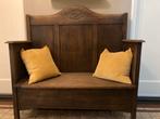 Antieke kerkbank met opbergruimte, Antiek en Kunst, Antiek | Meubels | Stoelen en Banken, Ophalen of Verzenden