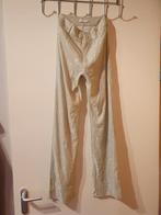 Mintgroene glitterbroek, Eight Paris maat S, Kleding | Dames, Ophalen of Verzenden, Zo goed als nieuw, Maat 36 (S), Lang