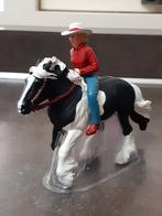 Safari / schleich ruiter op tinker paard nieuwstaat, Ophalen of Verzenden, Zo goed als nieuw, Paard, Beeldje of Figuurtje