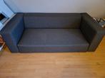 Grijze tweezitsbank, Ophalen, Zo goed als nieuw, 75 tot 100 cm, Tweepersoons