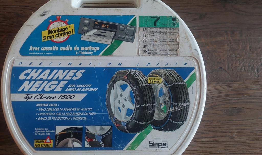 Sneeuwkettingen Top Chrono 1500 - Gebruikt, Ophalen, Gebruikt