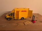Bruder MB Sprinter DHL met Chauffeur & Palletwagen, Ophalen, Zo goed als nieuw