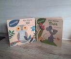 2 Britta Teckentrup Boekjes: Uil & Muis, Ophalen of Verzenden, Uitklap-, Voel- of Ontdekboek, Britta Teckentrup, 0 tot 6 maanden
