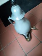 Kraantjeskan. Compleet met brandertje.  Materiaal is tin., Antiek en Kunst, Antiek | Tin, Ophalen