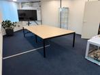 Vergadertafel Vepa, licht eiken blad, 320 x 160 cm., Ophalen, Gebruikt