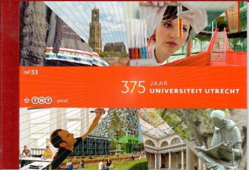 NL Prestigeboekje NR 33 Universiteit Utrecht Postfris., Postzegels en Munten, Postzegels | Nederland, Postfris, Verzenden
