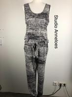Studio Anneloes Jumpsuit  (mt: 40) 19,6/8822, Maat 38/40 (M), Studio Anneloes, Zwart, Studio Anneloes