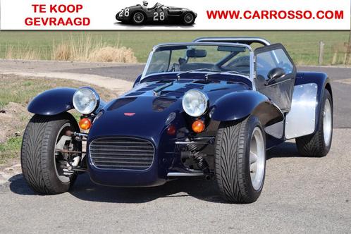 Donkervoort S7 / S8 / D10 / D8 Te koop gevraagd (bj 1987), Auto's, Oldtimers, Bedrijf, Lederen bekleding, Metallic lak, Open dak