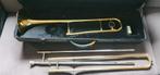 Trombone, goed voor beginners, Muziek en Instrumenten, Blaasinstrumenten | Trombones, Ophalen of Verzenden, Gebruikt, Met koffer
