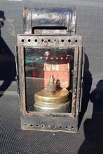Osmeka 1956 conducteurs carbidlamp voor Helmholz & Pauli, Verzamelen, Spoorwegen en Tramwegen, Ophalen of Verzenden, Gebruikt