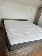 Tweepersoons Bed Auping + Matras Ikea, Ophalen, Verstelbaar, Tweepersoons, Zo goed als nieuw