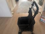 Zwarte boodschappen rollator, Diversen, Rollators, Ophalen of Verzenden, Opvouwbaar, Zo goed als nieuw