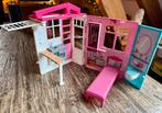Barbie huis inklapbaar, zo goed als nieuw, Ophalen, Zo goed als nieuw, Poppenhuis