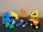 Lego Duplo #10812 Rupsband en Graafmachine, Ophalen of Verzenden, Zo goed als nieuw, Complete set, Duplo