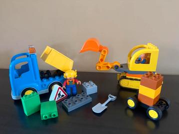 Lego Duplo #10812 Rupsband en Graafmachine beschikbaar voor biedingen