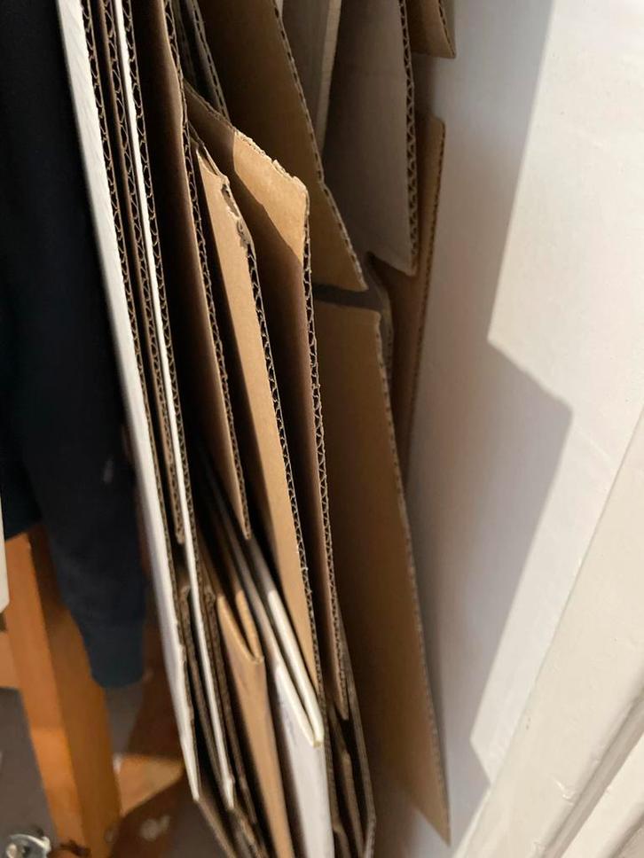 10 Gebruikte Verhuisdozen - Direct Beschikbaar!, Doe-het-zelf en Verbouw, Kratten en Dozen, Gebruikt, Doos, 50 tot 75 cm, 35 tot 50 cm