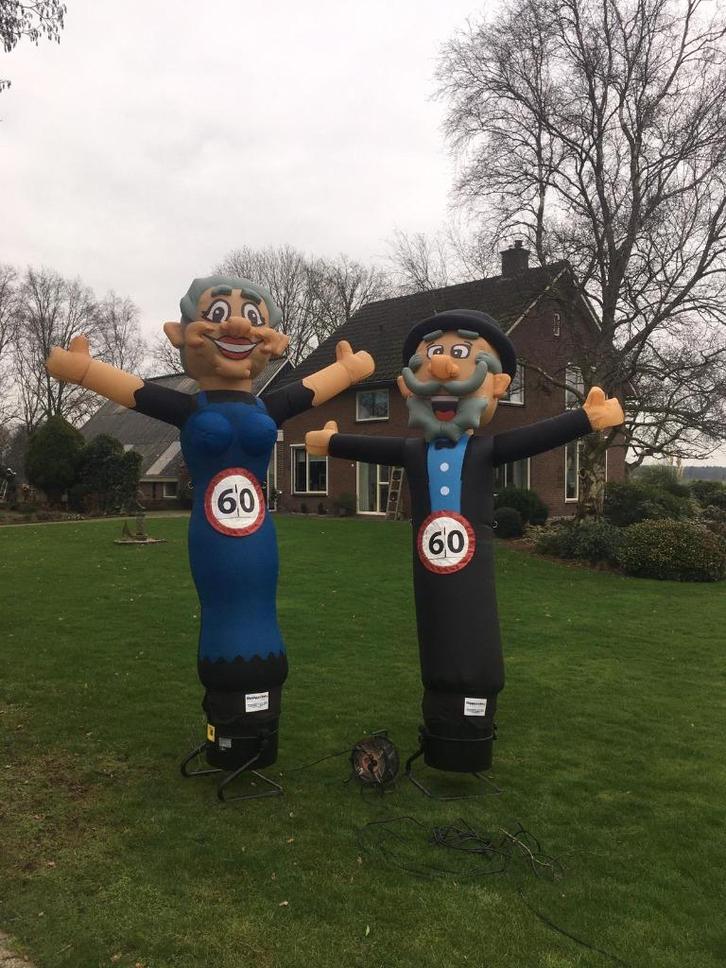 skydancer abraham verhuur skydancer sarah huren, Hobby en Vrije tijd, Feestartikelen | Verhuur, Gebruikt, Abraham of Sarah, Ophalen