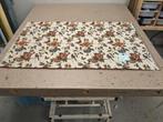 Coupon meubelstof gobelin, vogels bloemen, JAB 0,87x142, Nieuw, Beige, 30 tot 200 cm, Ophalen of Verzenden