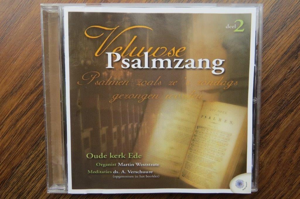 Cd: Veluwse Psalmzang deel 2, Martin Westrate, orgel, Ophalen of Verzenden, Zo goed als nieuw, Gospel