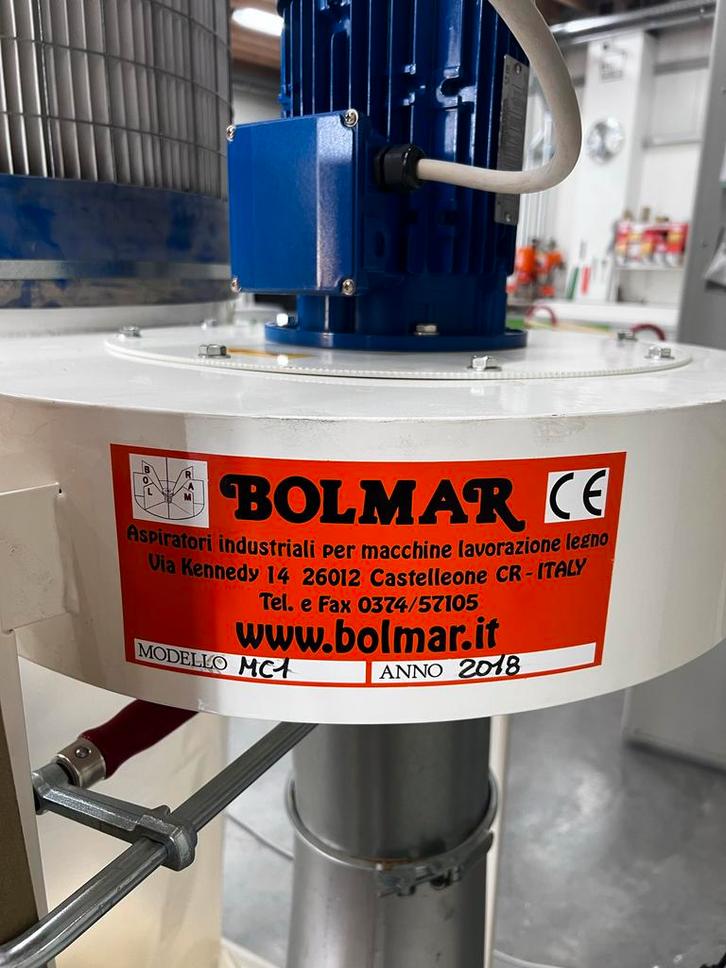 Mobiele Afzuiger 180mm - 2018 - 380V, Zakelijke goederen, Machines en Bouw | Houtbewerking, Ophalen