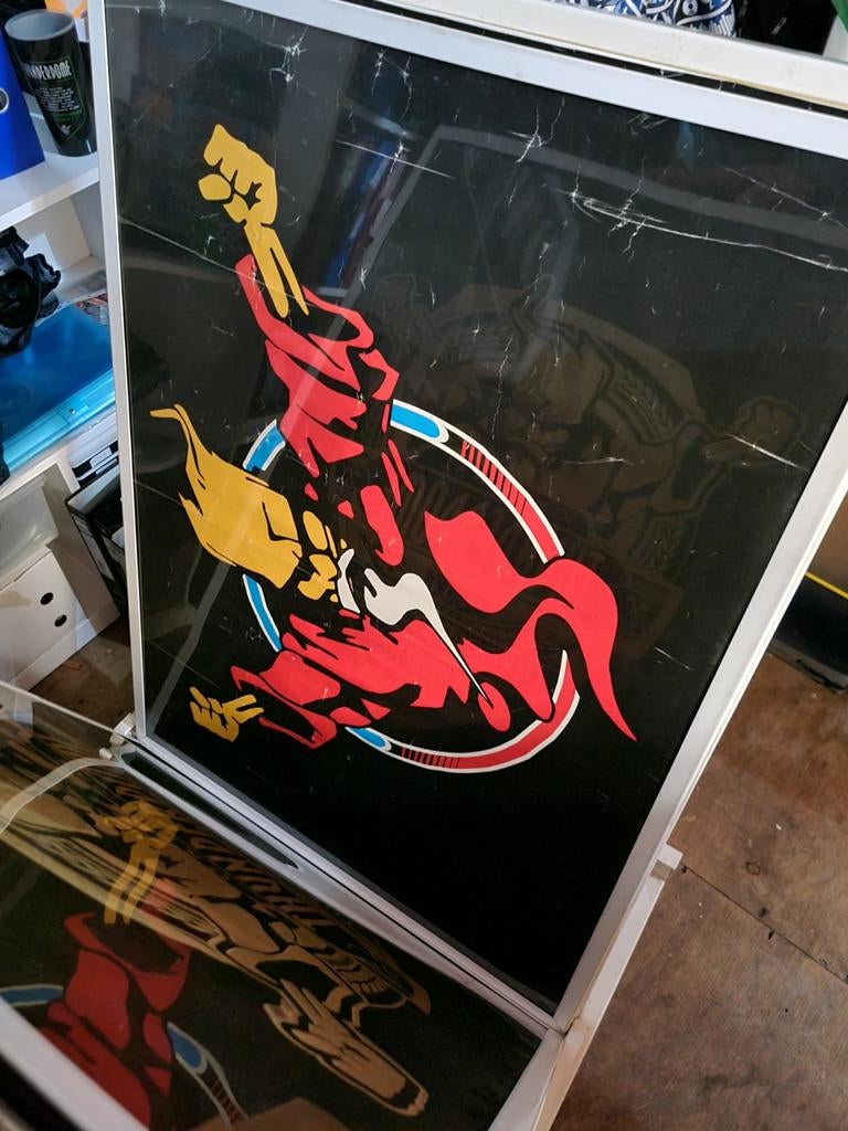 90,s thunderdome id&t poster gabber hardcore early rave, Ophalen of Verzenden